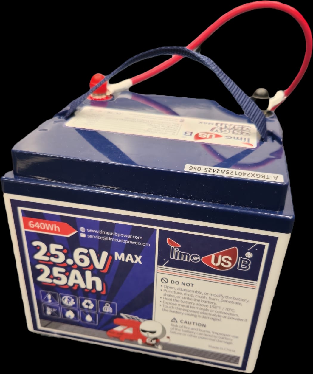 24V LiFePO4 battery power system